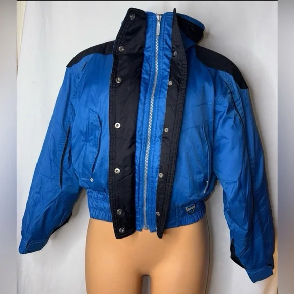 Women's Blue Jacket - Picture 3 of 7